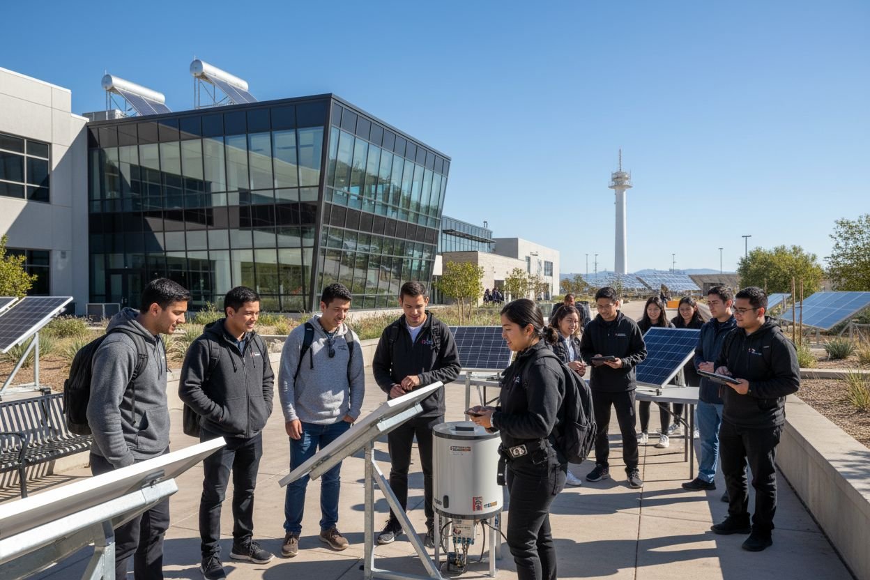 solar technology, education, renewable energy
