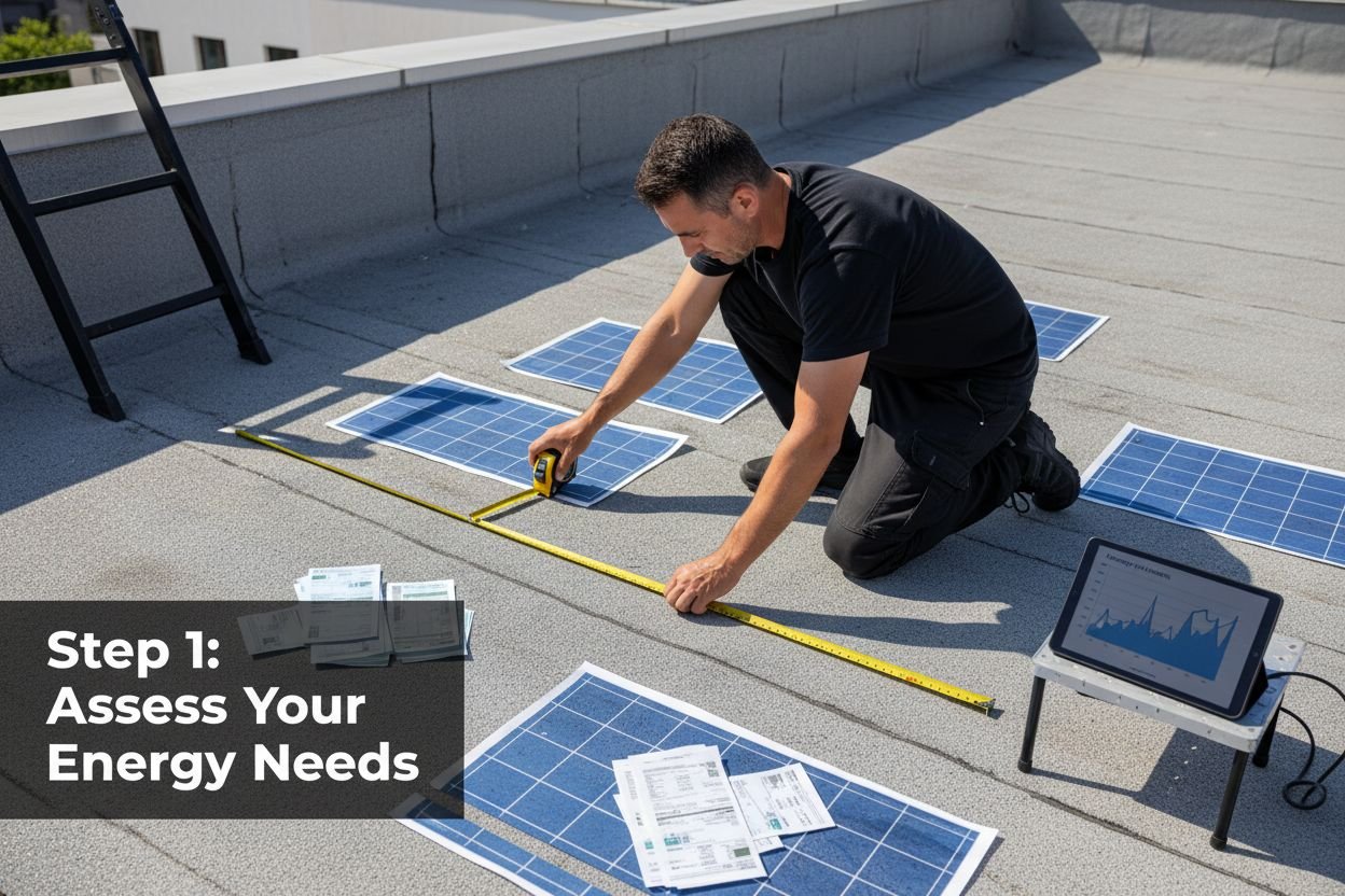 solar panel installation assessment