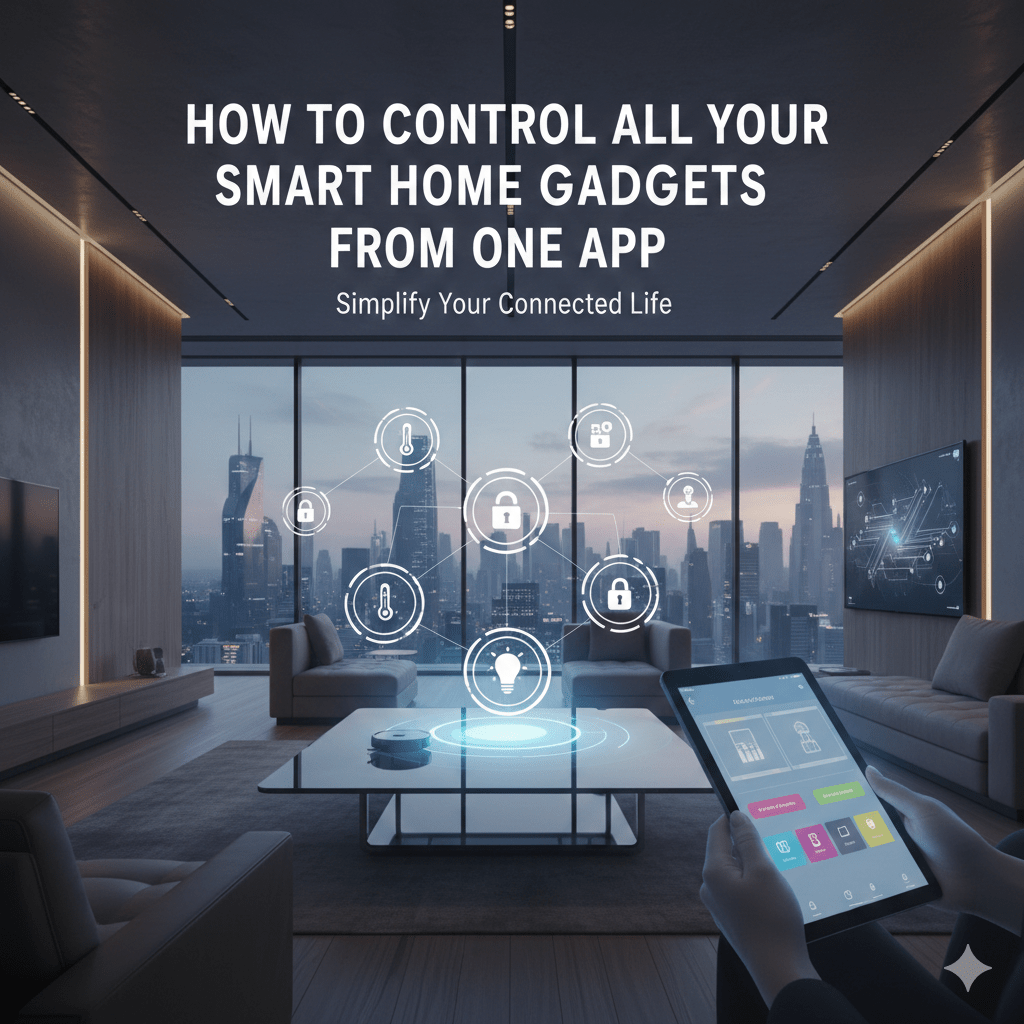 How to control all your smart home gadgets from one app