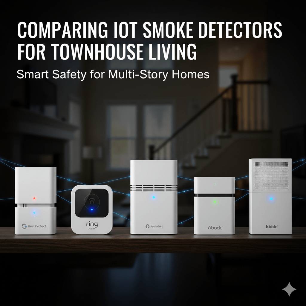Comparing IoT smoke detectors for townhouse living