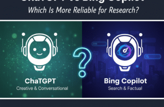 Conceptual architecture highlighting ChatGPT's language model focus vs​ Bing​ Copilot's hybrid search-enabled LLM framework.