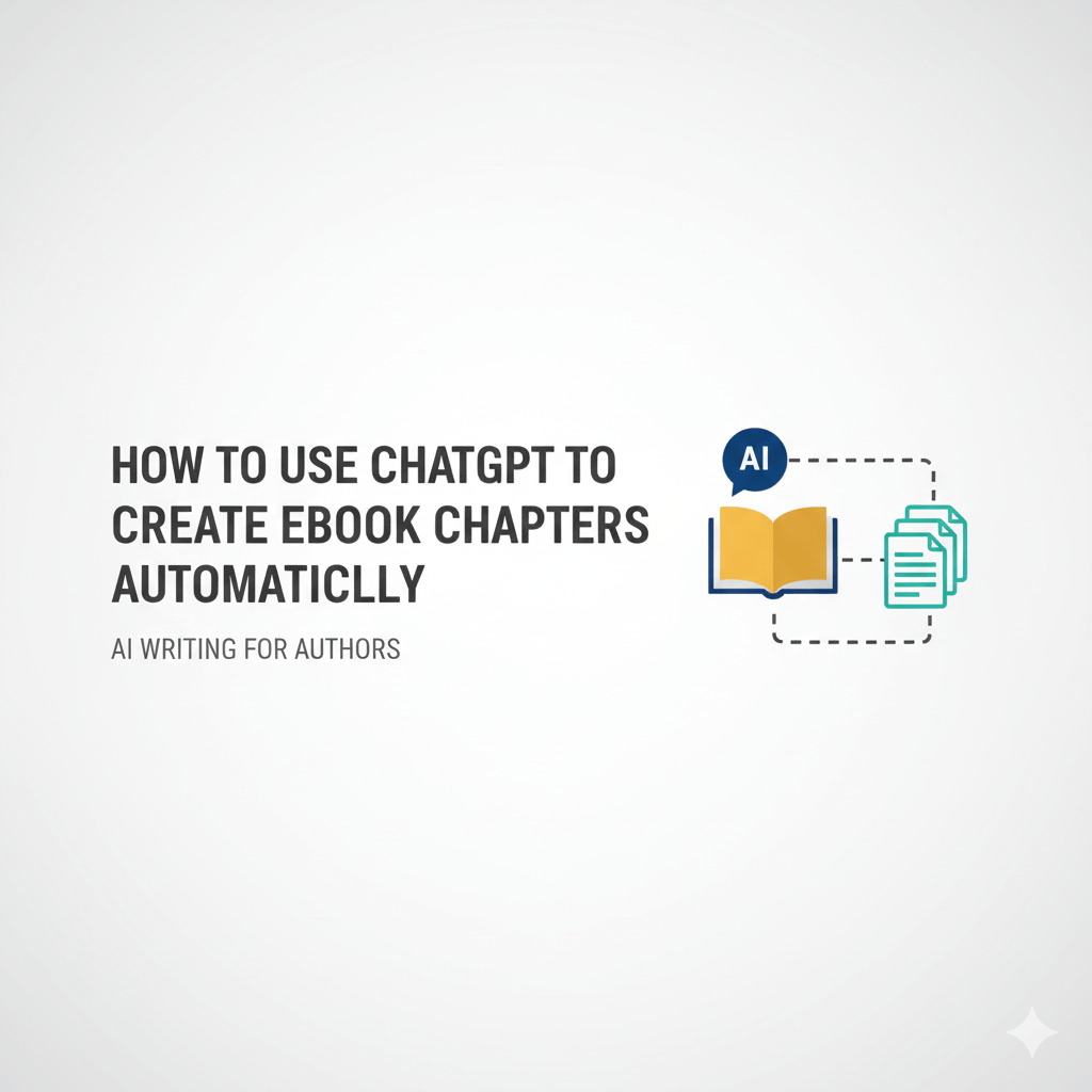 How to Use ChatGPT to Create eBook Chapters Automatically