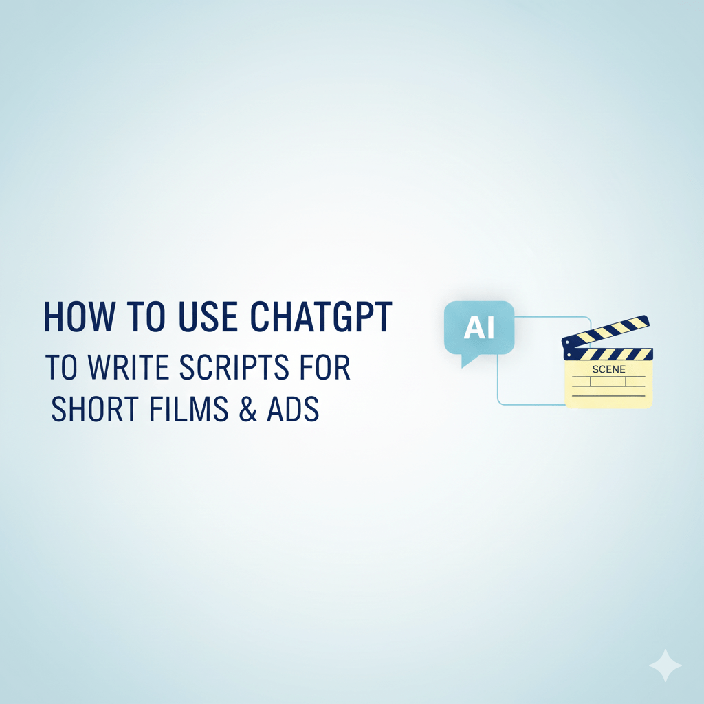 How to Use ChatGPT to Write Scripts for Short Films and Ads