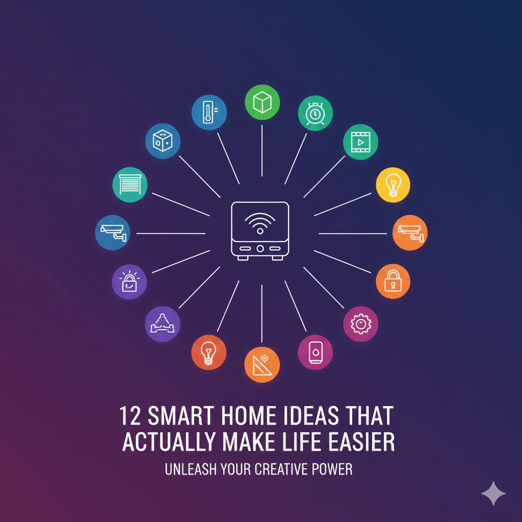 12 smart home ideas that actually make life easier