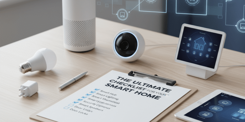 The ultimate checklist for setting up your first smart home