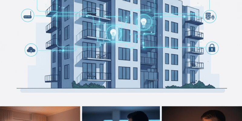 IoT smart lighting systems for rental properties